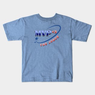 Nikola Jokic MVP - 3 Times Kids T-Shirt